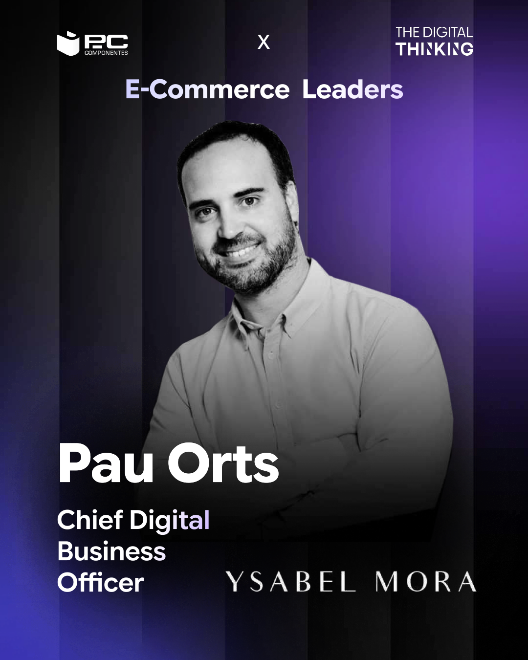 Retrato de Pau Orts, participante en E-Commerce Leaders